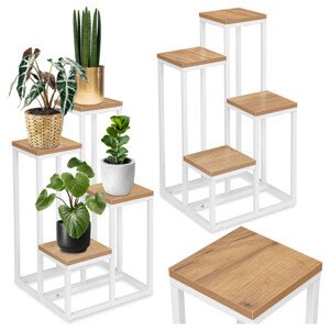 Stojan na květiny MORGEN CRAFT bílý