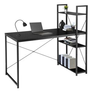 Kancelářský stůl TROSA černý