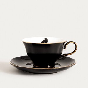 Šálek BARIK s havrany, černá 750458 150 ml