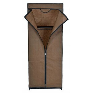 Šatní skříň FELA tmavě hnědá