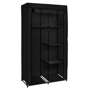 Šatní skříň MIRA černá