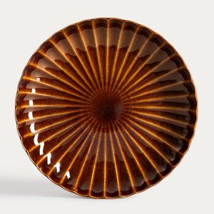 Dekorační miska MELIDA 750397 hnědá