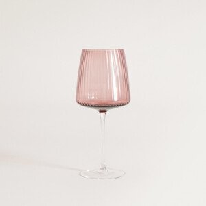 Pohár na stopce RABBIA burgundy 756412 570 ml