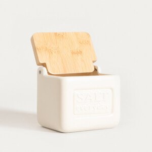 Nádoba SYLAN na sůl, krémová 757396