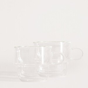 Sada dvou sklenic CEMBRA průsvitná 763168 300 ml (2 ks)