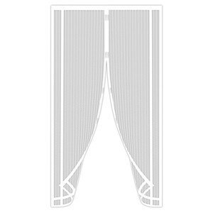 Magnetická síťka proti hmyzu bílá