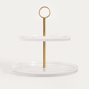 Etažér LYNN dvoupatrový 762185