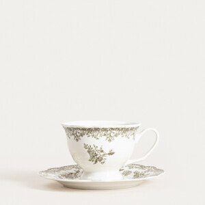 Šálek LOURRY s podšálkem, zelený 762727 200 ml