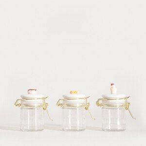 Sada tří dóz VASETTO s víčkem 760419 (3 ​​ks)