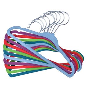 Věšáky na oblečení MINI barevné (10 ks)