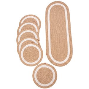 Podložka pod talíř ARA béžová / krémová (7 ks)