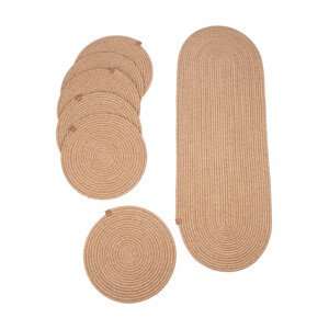 Podložka pod talíř AURA béžová (7 ks)