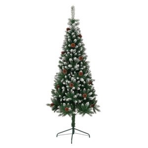 Vánoční stromek NATALE s šiškami, výška 220 cm.