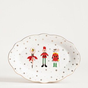 Talíř LICOLA oválný, s vánočním vzorem 761775