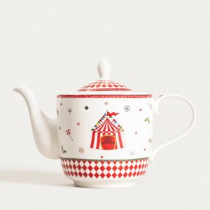 Čajník CIRGRATTA s vánočním vzorem 761713 1 l