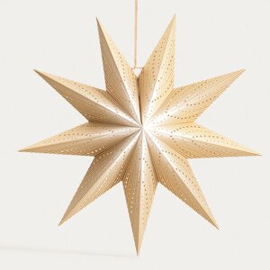 LED hvězda GALLA zlatá 754678