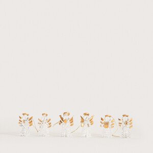 Závěsná vánoční dekorace ALAYA andělé 757471 (6 ks)