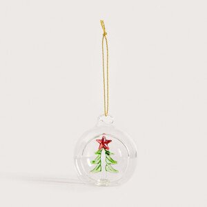 Závěsná vánoční dekorace GLARS s vánočním stromečkem 757488