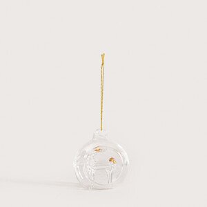 Závěsná vánoční dekorace GLARS se sobem 757495