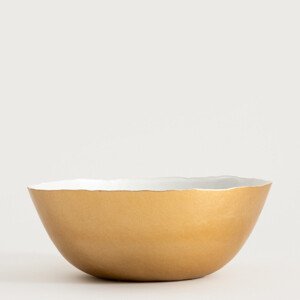 Miska VOLANTIS bílá / zlatá 764592