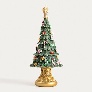 Vánoční dekorace stromek GIADA s LED osvětlením a hudební skříňkou 754333