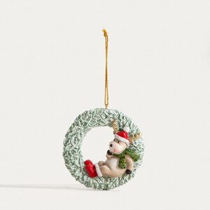 Závěsná vánoční dekorace RENMO se sobem 753817