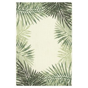 Koberec šňůrkový Syrena 19435/62 Palmové listí, zelený