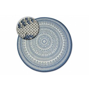 Koberec SIZAL FLAT kruh 48695/591 Vitráž