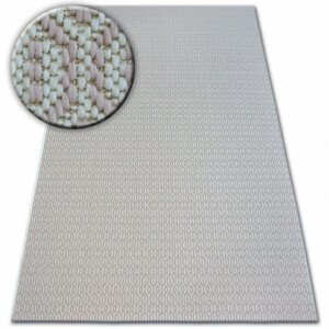 Koberec SIZAL FLAT 48603/526 Očká krém růžový