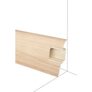Podlahová lišta Döllken W469 - Jasan Sibírsky - délka 250 cm Ukončení L