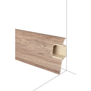 Podlahová lišta Döllken W470 - Dub Brazílsky - délka 250 cm Roh vnější