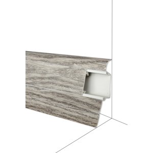 Podlahová lišta Döllken W471 - Borovice Pínie - délka 250 cm Ukončení L