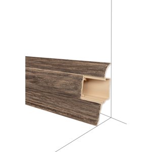 Podlahová lišta Döllken W479 - Dub Korzický - délka 250 cm Ukončení L