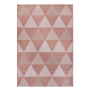 Kusový koberec Flat 21132 Ivory Silver/Coral 140x200 cm