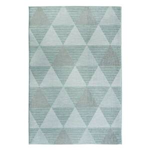 Kusový koberec Flat 21132 Ivory Silver/Mint 120x170 cm