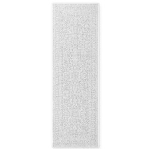 Kusový běhoun Northrugs Duet 106249 White Grey 80x250 cm