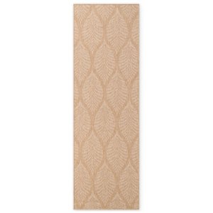 Kusový běhoun Northrugs Duet 106247 Jute White 80x250 cm