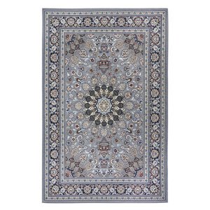 Kusový koberecHanse Home Flair 105717 Kadi Grey Blue 80x165 cm
