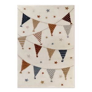 Dětský kusový koberec Hanse Home Adventures 106211 Cream, Multicolor 160x235 cm