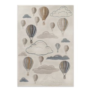 Dětský kusový koberec Hanse Home Adventures 106209 Cream, Multicolor 160x235 cm