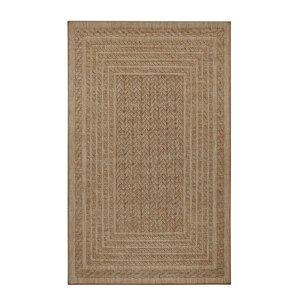 Kusový koberec Northrugs Forest 103992 Beige Brown 160x230 cm