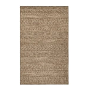 Kusový koberec Northrugs Forest 103995 Beige Brown 80x150 cm