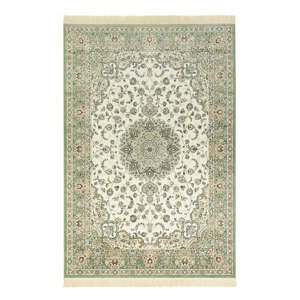 Kusový koberec Nouristan Naveh 104379 Ivory Green 95x140 cm