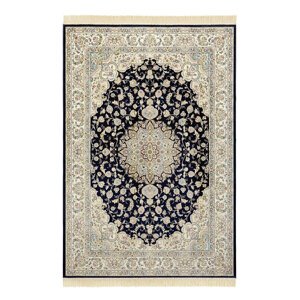 Kusový koberec Nouristan Naveh 104378 Dark blue Cream 160x230 cm