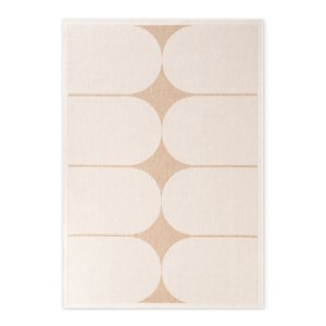 Kusový koberec Northrugs Duet 106245 Jute White 200x290 cm
