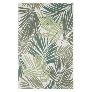 Kusový koberec Northrugs Beach 103843 Vai Green Cream 200x290 cm