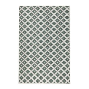 Kusový koberec Northrugs Twin 103125 Green Cream 200x290 cm