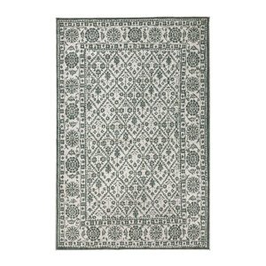 Kusový koberec Northrugs Twin 103115 Green Cream 80x150 cm