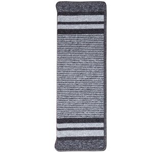 Schodové nášlapy GANDIA - šedá 24x65 cm