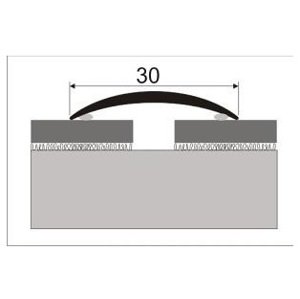 Přechodový profil-oblý 30mm 93cm dub vídeňský